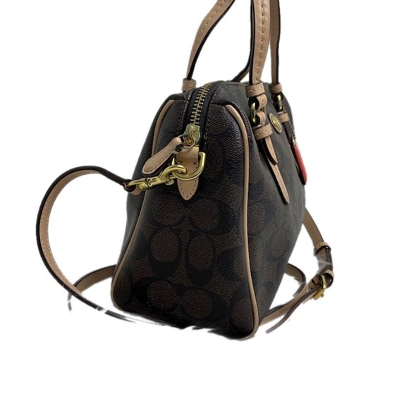 COACH Peyton Mini Bennett Satchel - Picture 6 of 7